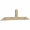 Ekena Millwork Portland Rough Sawn Timber Gable Bracket, Douglas Fir, 84"W x 21"H x 2"D x 6"F, 6/12 Pitch GBW084X21X0206POR00RDF - alternate 4